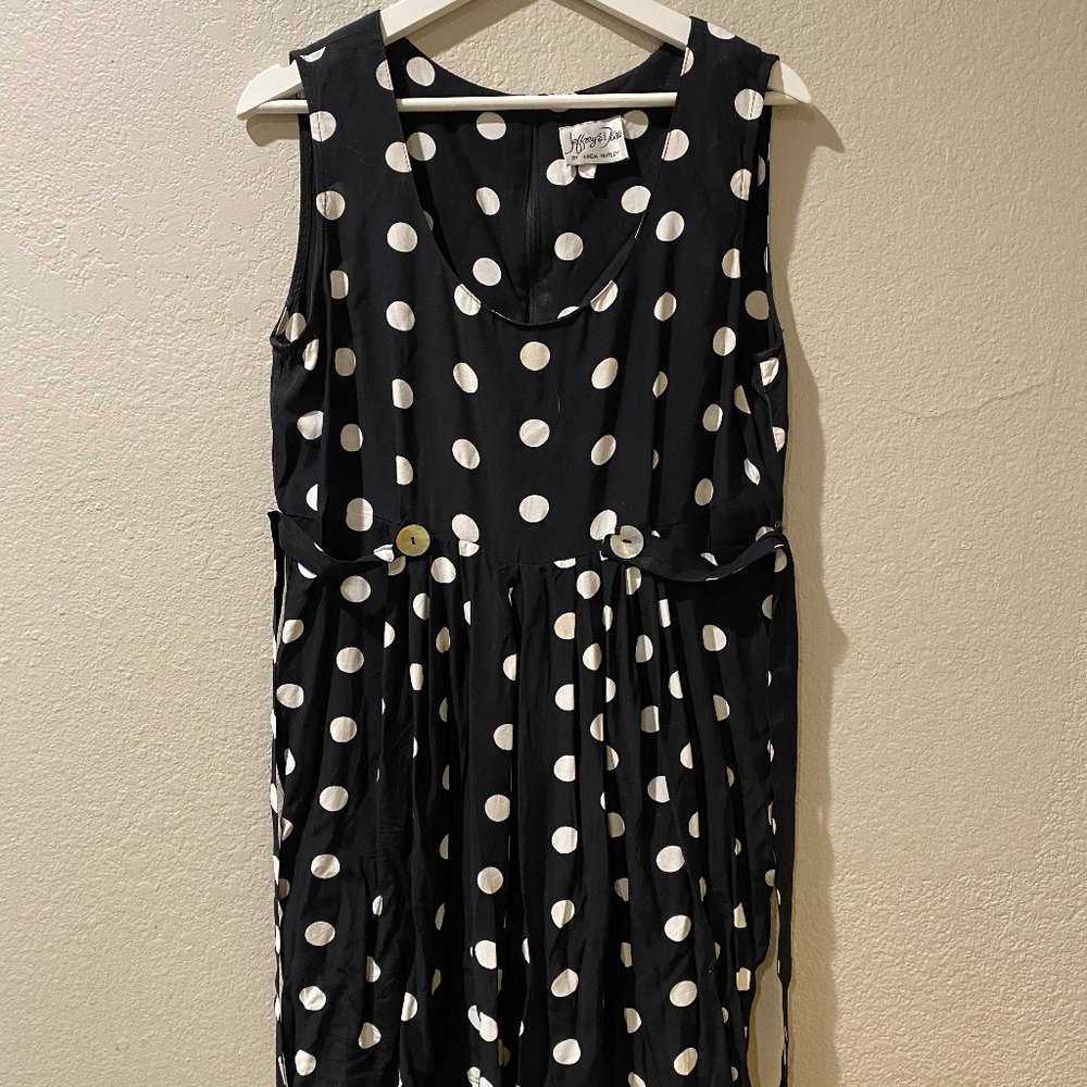 Vintage Polka Dot Romper